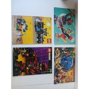 Vintage LEGO Instruction Manuals Lot 6059 6949 Spyrius Castle 1990s Catalogs